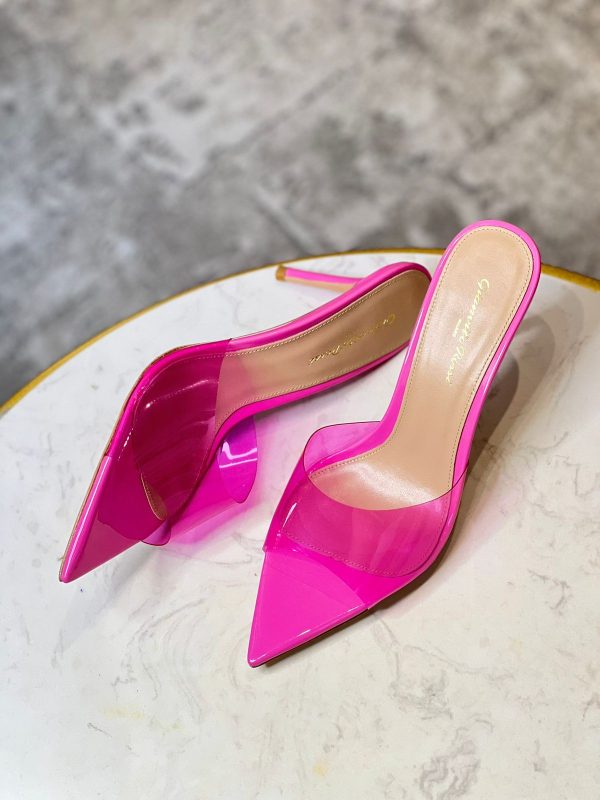 Gianvito Rossi Leather Heels For Women - Image 4