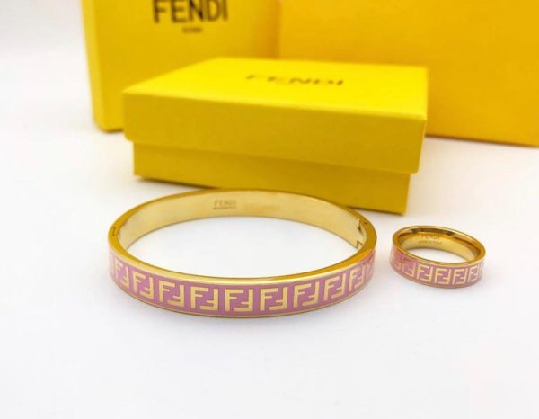 Fendi FF Baguette Bracelet - Image 3