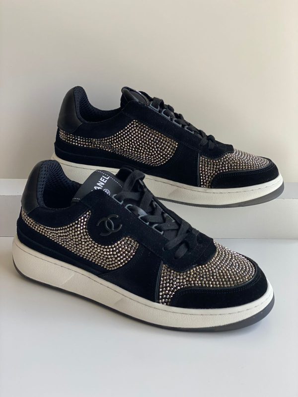 Chanel Black Trainers For Women