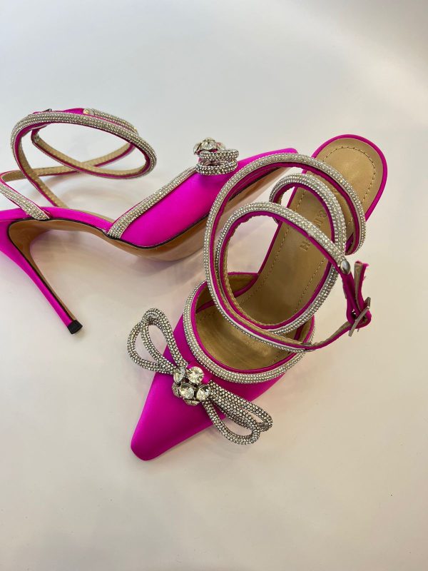 Mach & Mach Double Bow High Heels