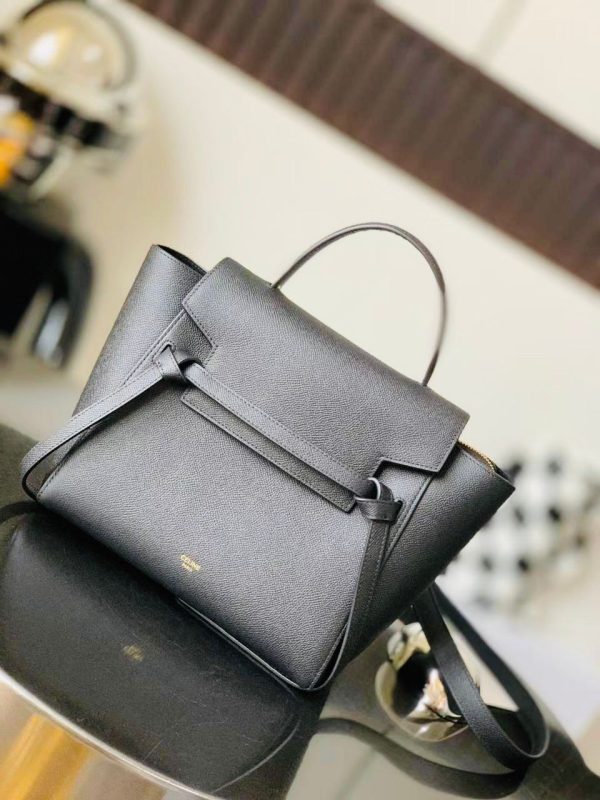 Celine Belt Bag In Grained Calfskin - Image 2