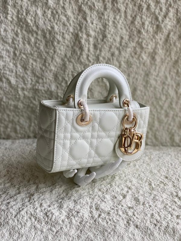 Dior Mini Lady Dior Bag - Image 9