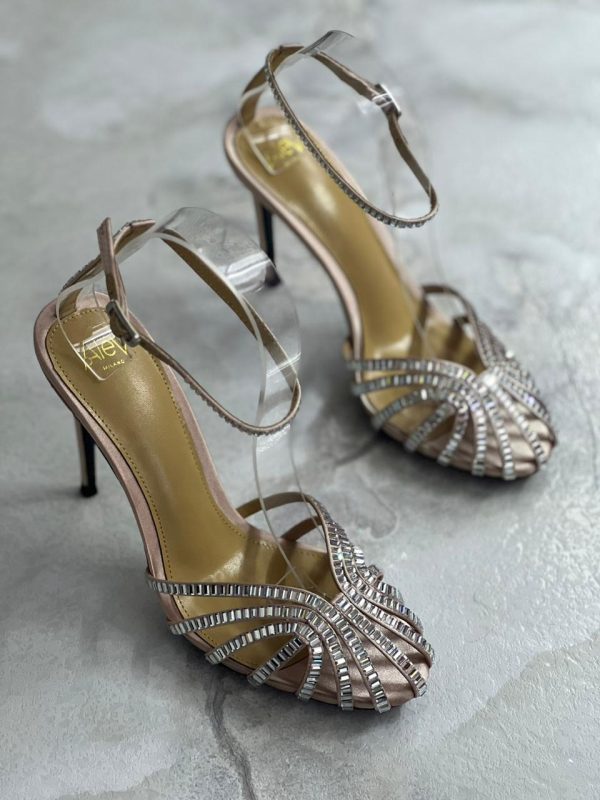 Alevi Penelope Crystal Embellished Heels - Image 2