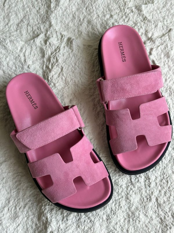 Hermes Chypre Suede Sandal For Women