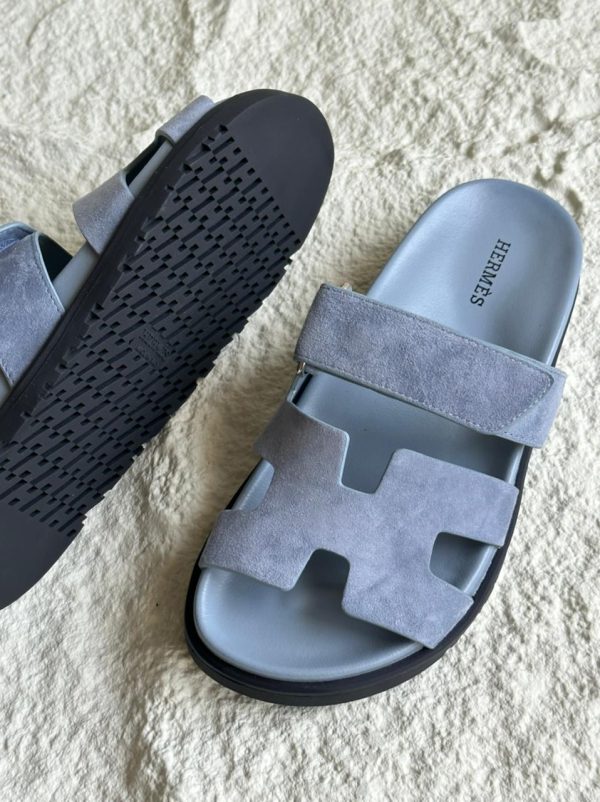 Hermes Chypre Suede Sandal For Women - Image 5