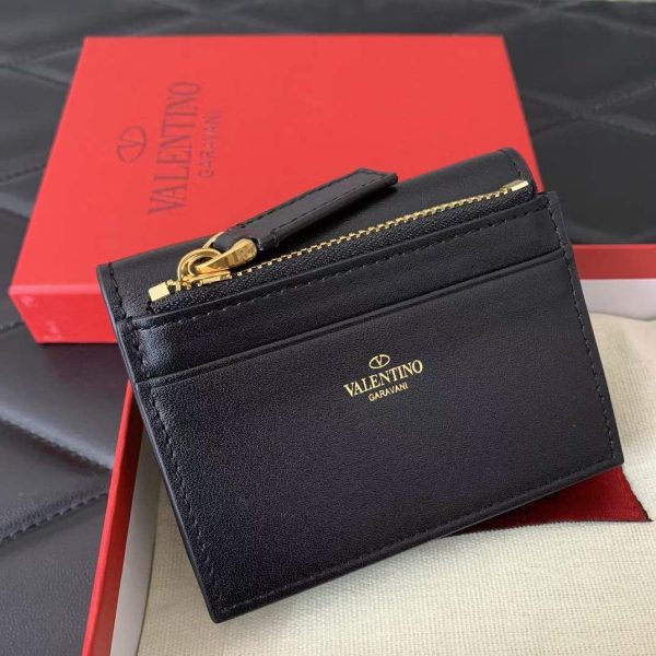 Valentino Garavani Stud Sign Mini Wallet - Image 6