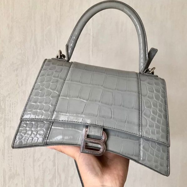 Balenciaga Hourglass Xs Top Handle Bag