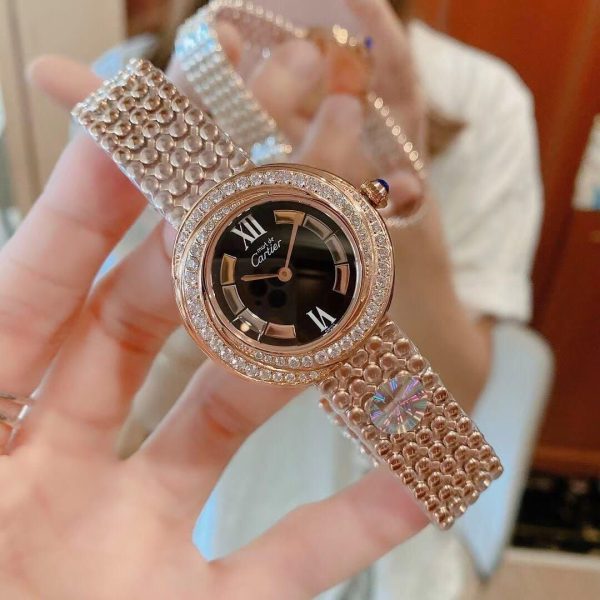 Cartier Trinity Diamond Bezel Watch - Image 2