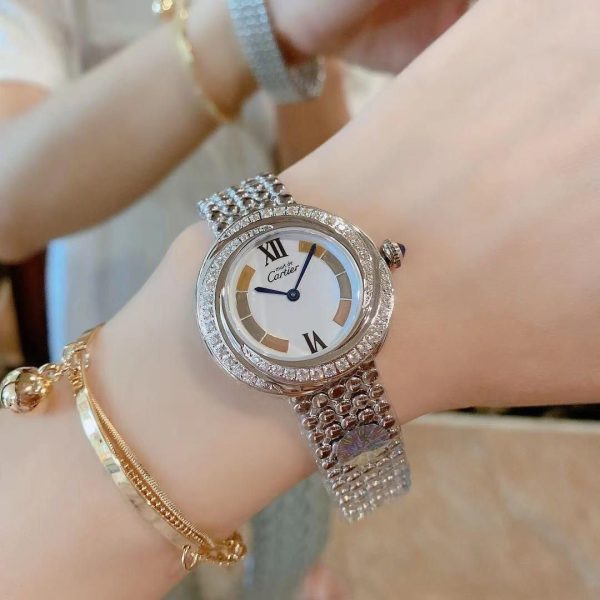 Cartier Trinity Diamond Bezel Watch - Image 5