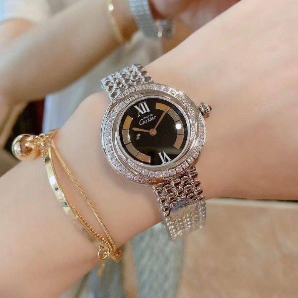 Cartier Trinity Diamond Bezel Watch - Image 4