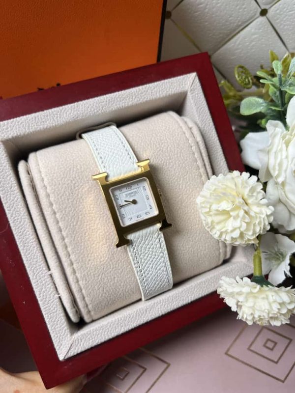 Hermes Heure H In Stainless Steel With Diamond - Image 9