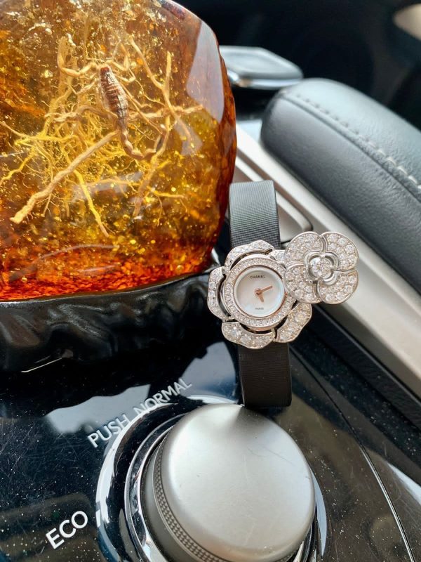 Chanel Camelia Jewelry Quartz Watch
