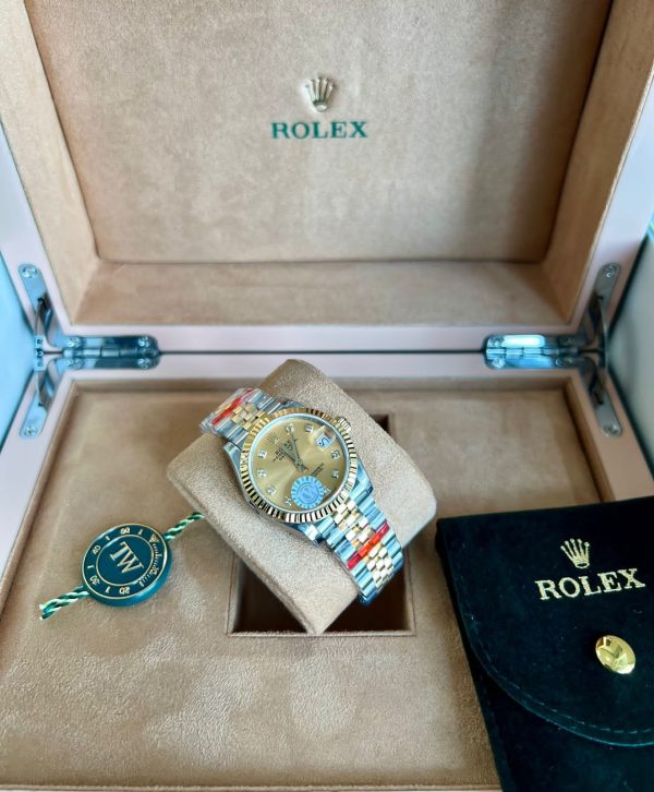 Rolex Datejust Watch For Women - Image 8