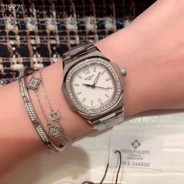 Patek Philippe Ladies Nautilus Watch - Image 5