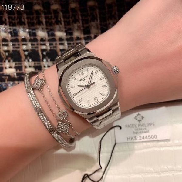 Patek Philippe Ladies Nautilus Watch - Image 6