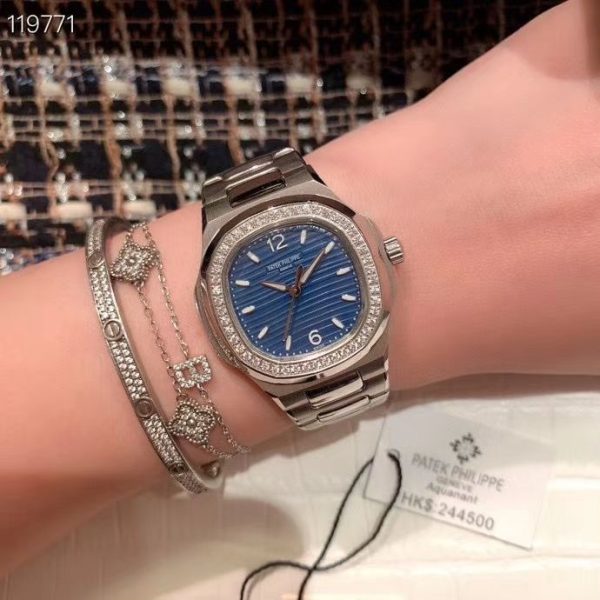 Patek Philippe Ladies Nautilus Watch - Image 10