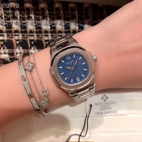 Patek Philippe Ladies Nautilus Watch - Image 9