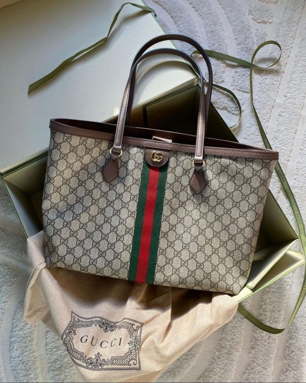 Gucci Ophidia Gg Medium Tote