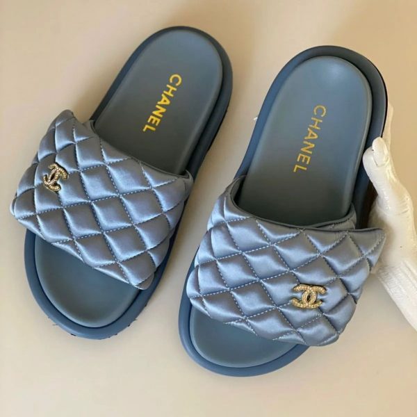 Chanel Slippers Lambskin