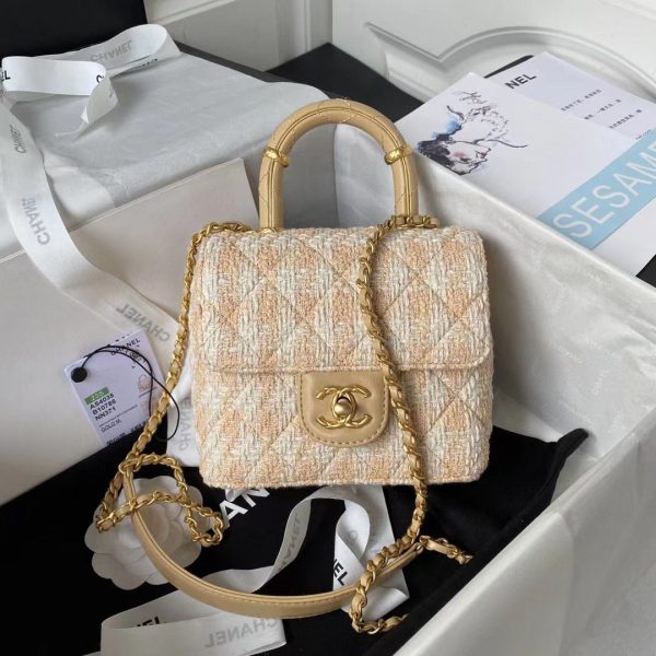 Chanel Mini Flap Bag With Top Handle - Image 2