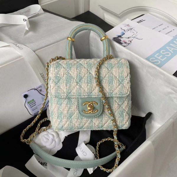 Chanel Mini Flap Bag With Top Handle