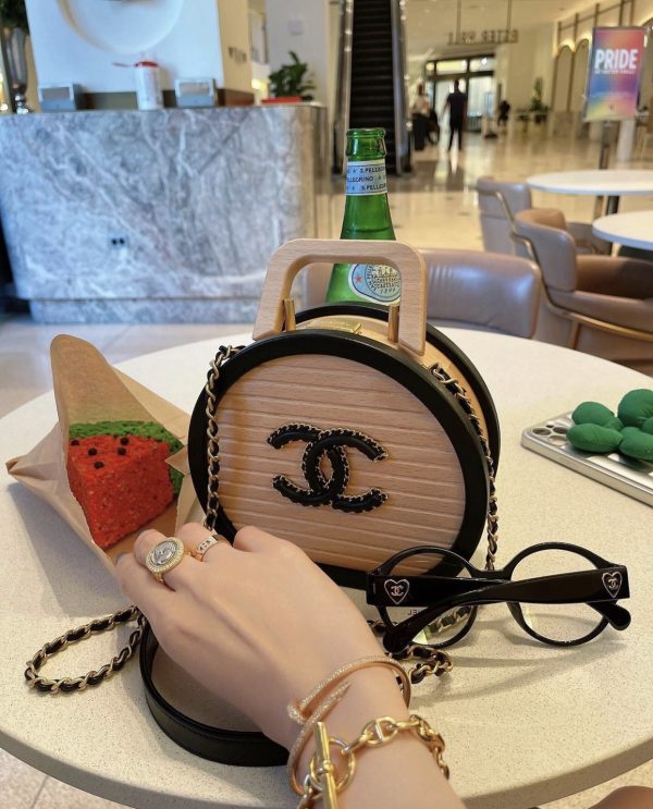 Chanel Beech Wood Vanity Case