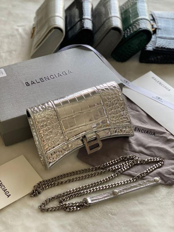 Balenciaga Hourglass Wallet On Chain - Image 6