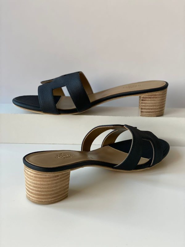 Hermes Oasis Leather Sandal For Women - Image 7