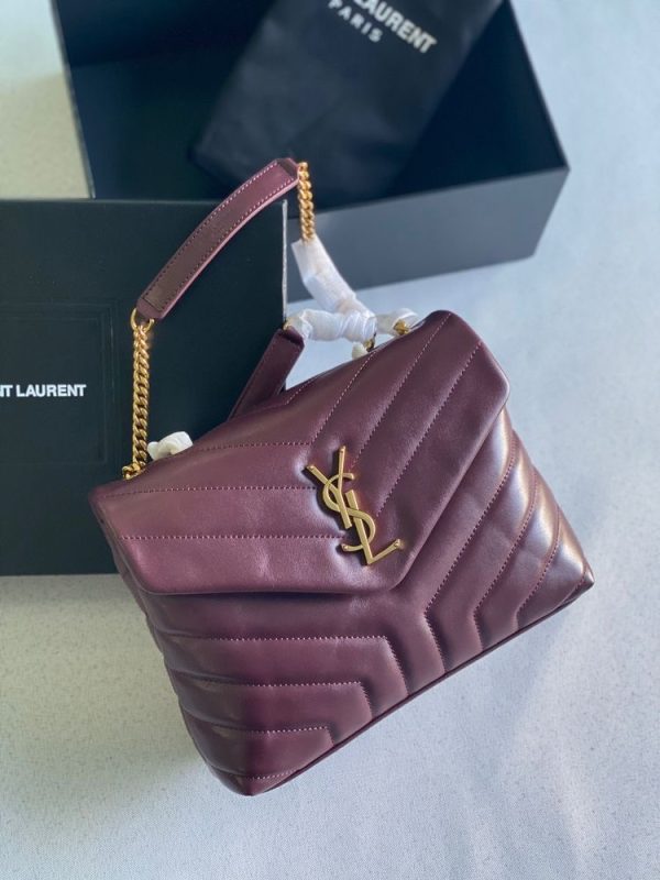 Ysl Loulou Y-Quilted Leather Bag - Image 8
