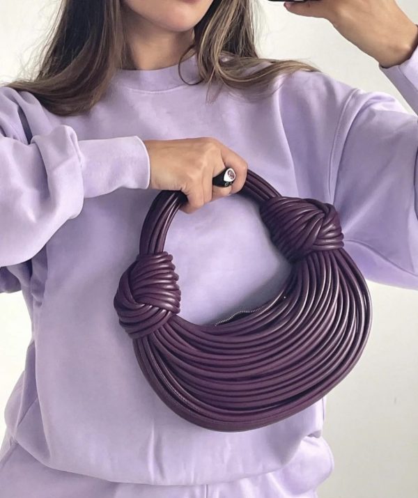 Bottega Veneta Double Knot Leather Bag