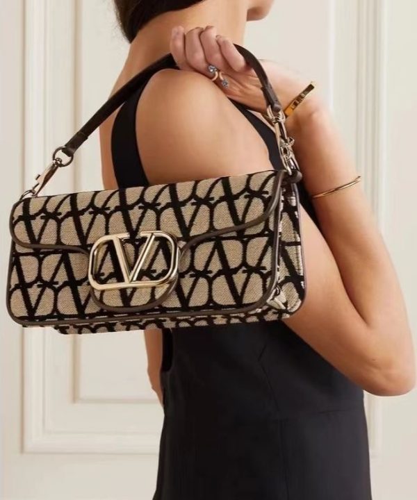 Monogram-pattern Shoulder Bag