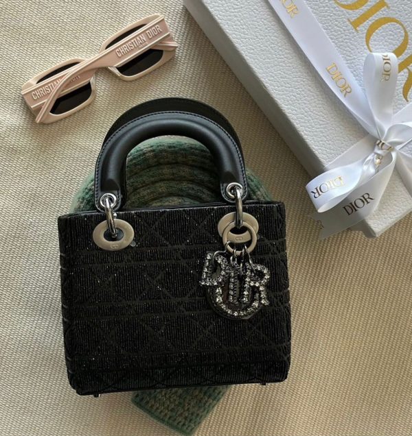 Dior Lady Dior Crystal Bag - Image 2