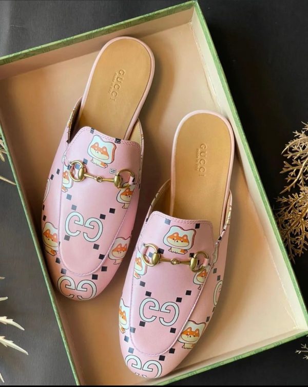 Gucci Princetown GG Canvas Slippers - Image 2