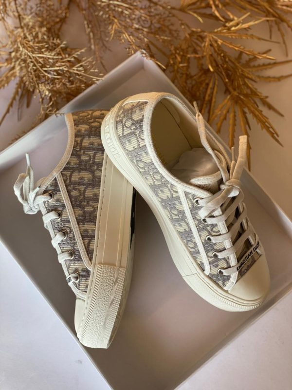 Dior Walk'n'Dior Sneaker Oblique Embroidered Cotton - Image 5