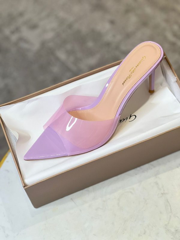 Gianvito Rossi Elle Mules 85