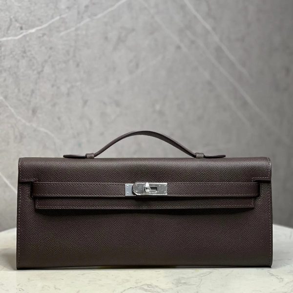 Hermes Kelly Cut Clutch Bag - Image 5