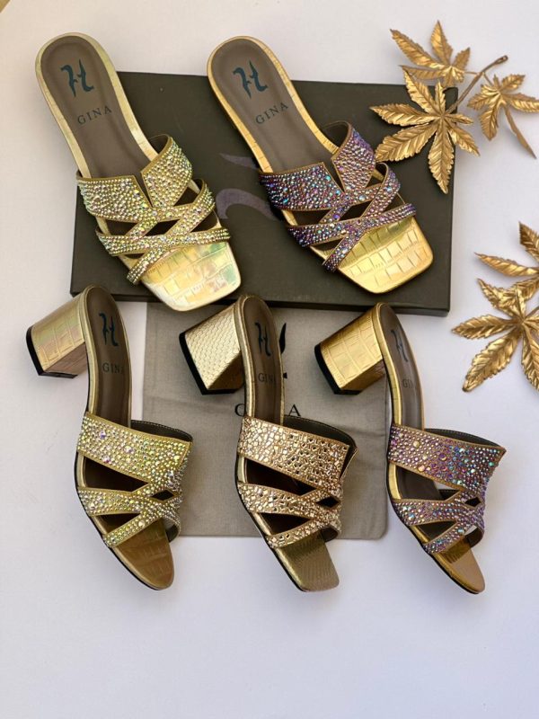 Gina Opera In Paradise Pearl Sandals