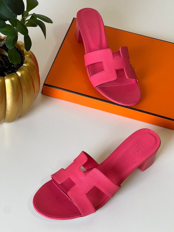 Hermes Oran Leather Sandal - Image 5
