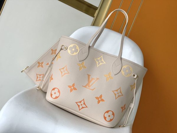 Lv Neverfull MM Monogram Empreinte Leather - Image 2