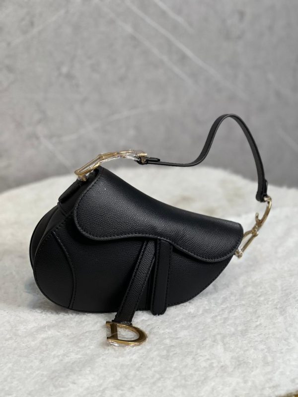 Dior Saddle Bag With Strap - Image 5
