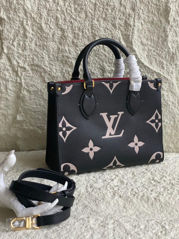 LV Onthego Tote Pm Sunrise Pastel Canvas - Image 3
