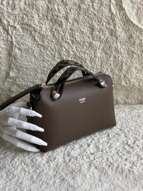 Fendi By The Way Small Leather Boston Bag - Image 2