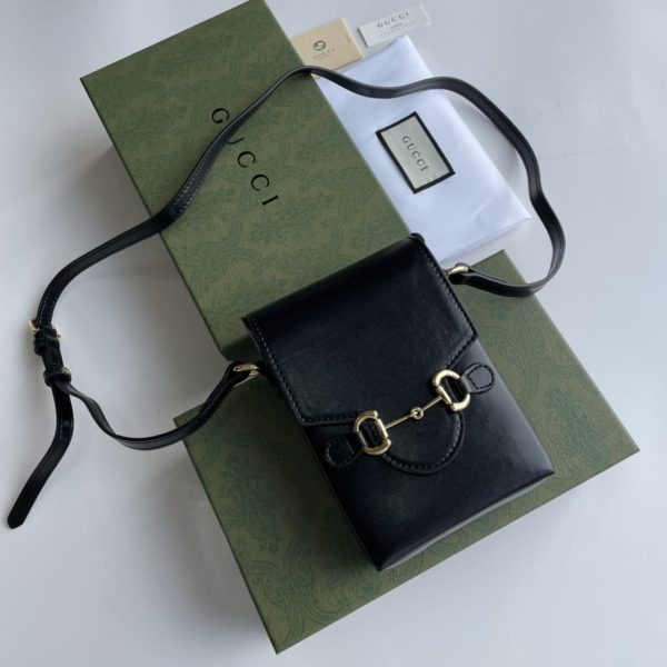 Gucci Gg Supreme Horsebit 1955 Mini Bag - Image 2