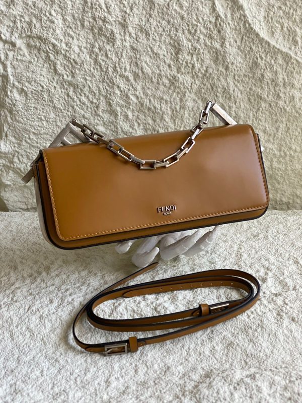 Fendi First Sight Pouch In Noir - Image 2