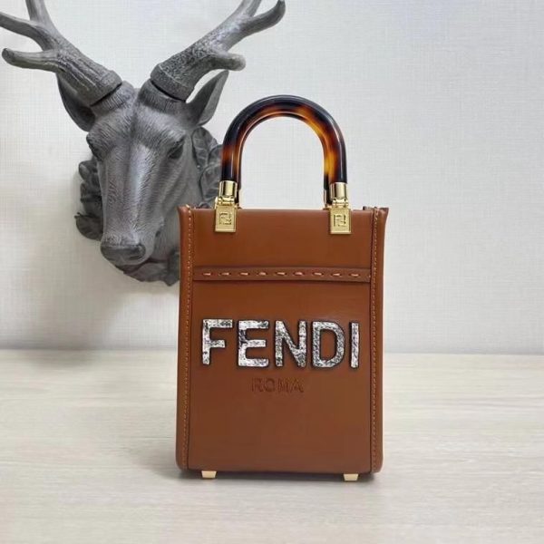Fendi Mini Sunshine Shopper Bag - Image 4