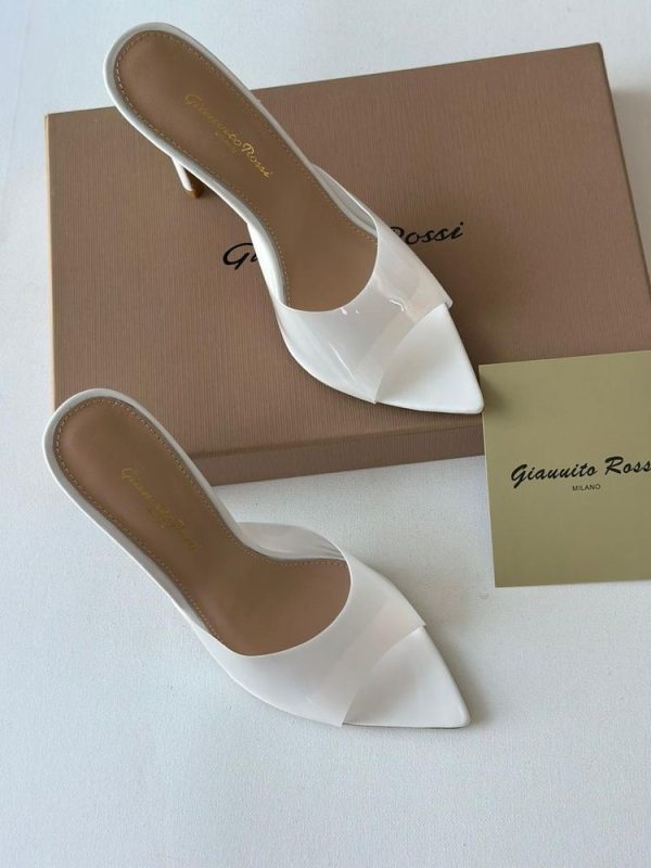 Gianvito Rossi Pointed Toe Heeled Sandals