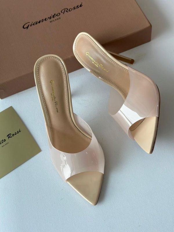 Gianvito Rossi Pointed Toe Heeled Sandals - Image 3