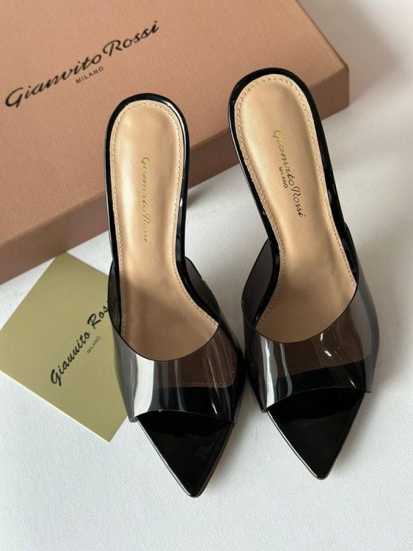 Gianvito Rossi Pointed Toe Heeled Sandals - Image 2