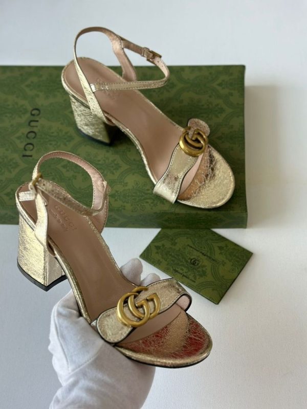 Gucci Marmont Mid Heel - Image 3