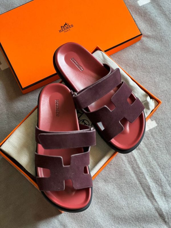 Hermes Chypre Leather Sandal - Image 17